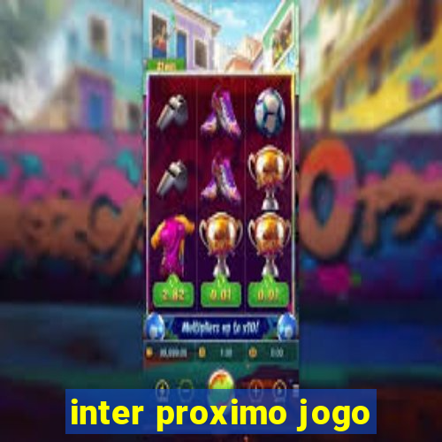 inter proximo jogo