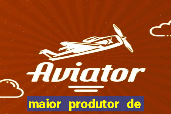 maior produtor de porco do brasil