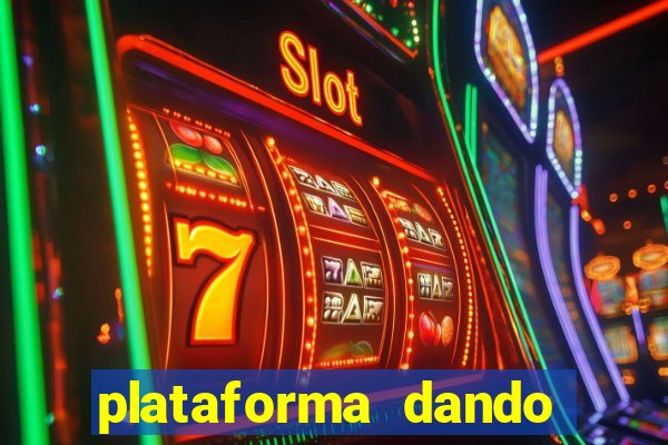 plataforma dando bonus de cadastro