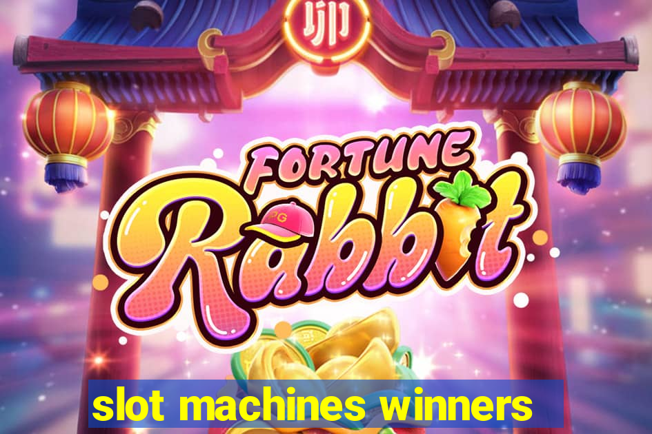 slot machines winners