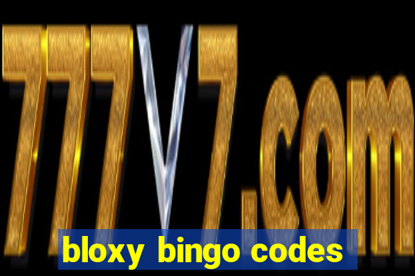 bloxy bingo codes