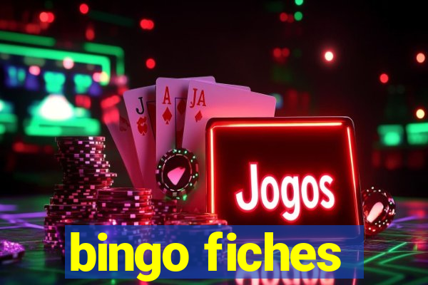 bingo fiches