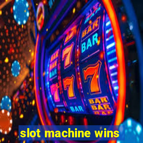 slot machine wins