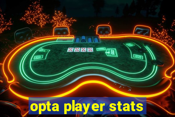 opta player stats