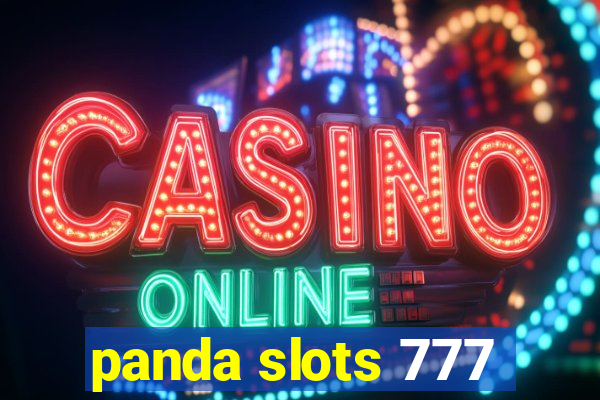 panda slots 777