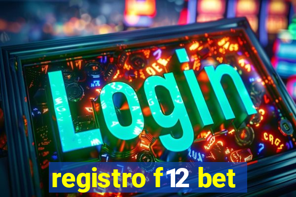 registro f12 bet