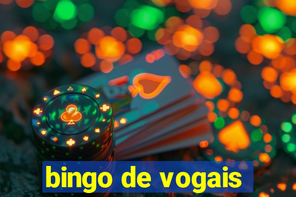 bingo de vogais