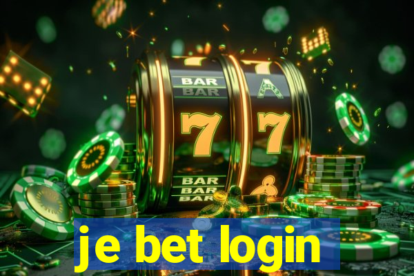 je bet login