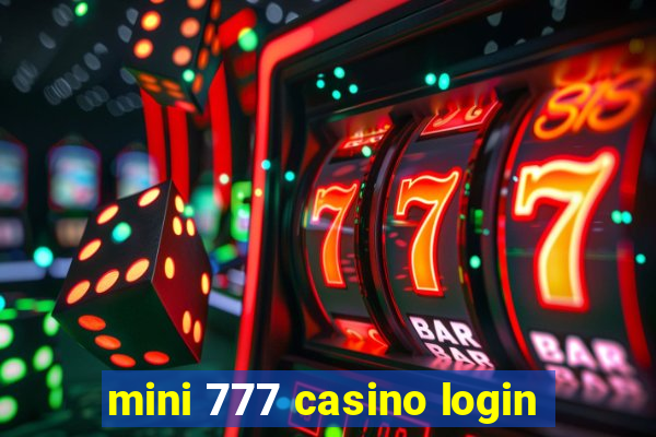 mini 777 casino login