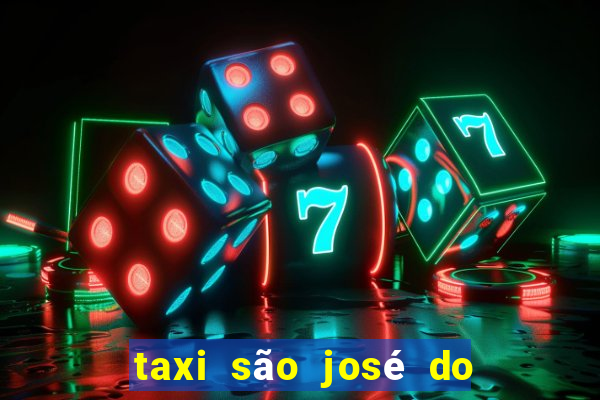 taxi são josé do rio preto