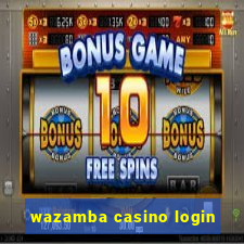 wazamba casino login