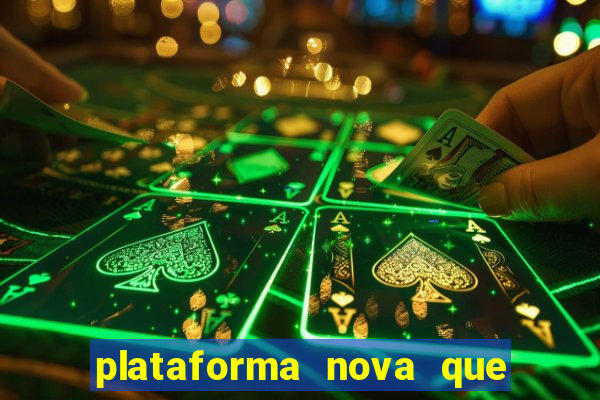 plataforma nova que da bonus no cadastro