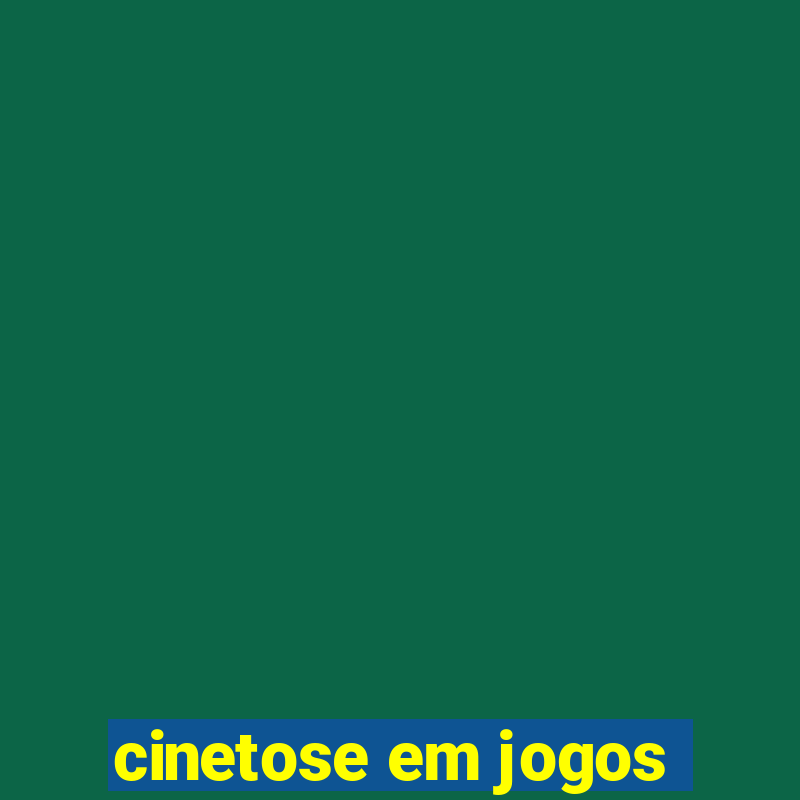 cinetose em jogos