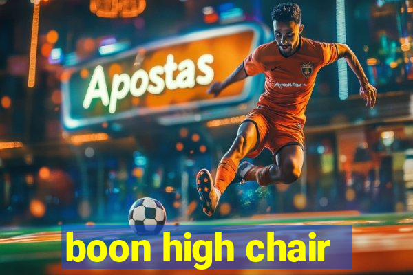 boon high chair