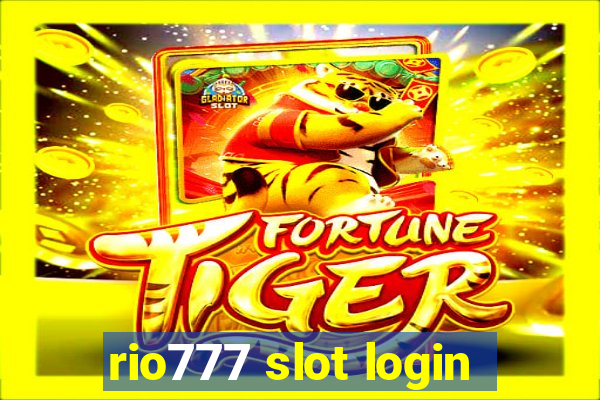 rio777 slot login