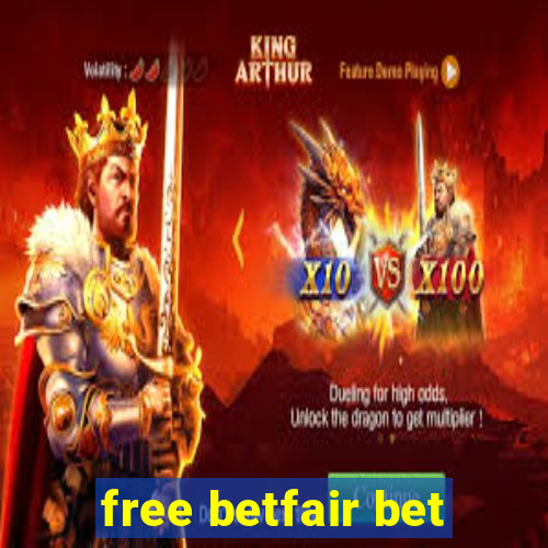 free betfair bet