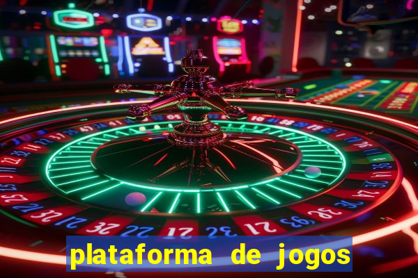 plataforma de jogos que deposite 1 real