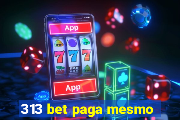 313 bet paga mesmo