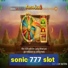 sonic 777 slot