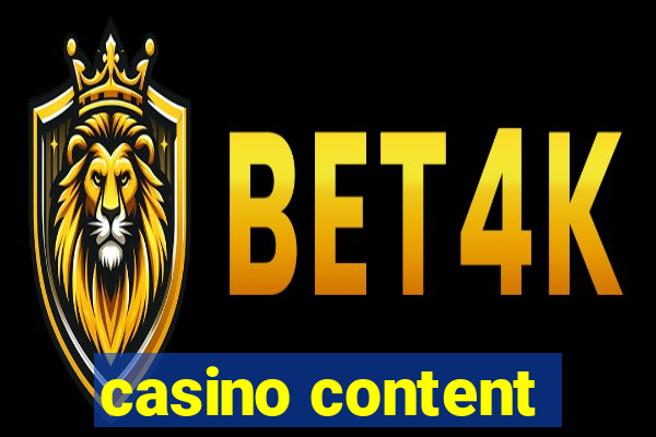 casino content