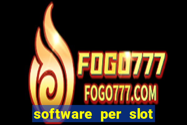 software per slot machine bluetooth