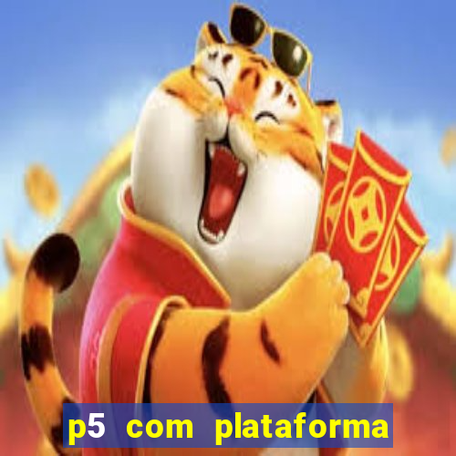 p5 com plataforma de jogos