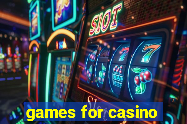 games for casino