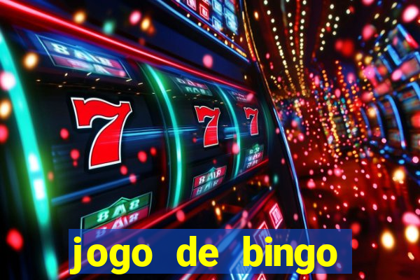 jogo de bingo valendo dinheiro