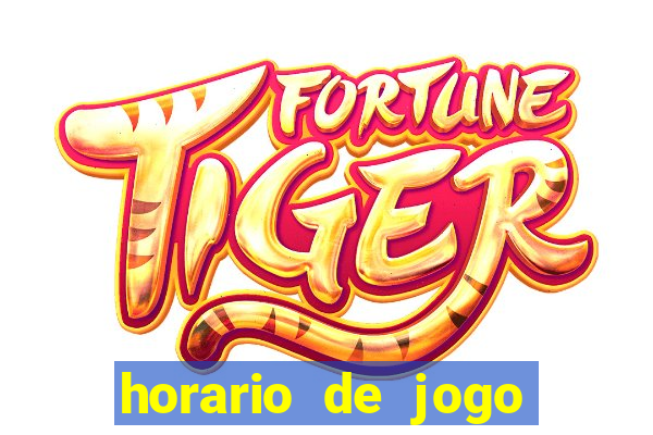 horario de jogo fortune tiger