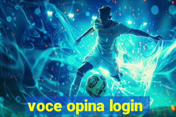 voce opina login