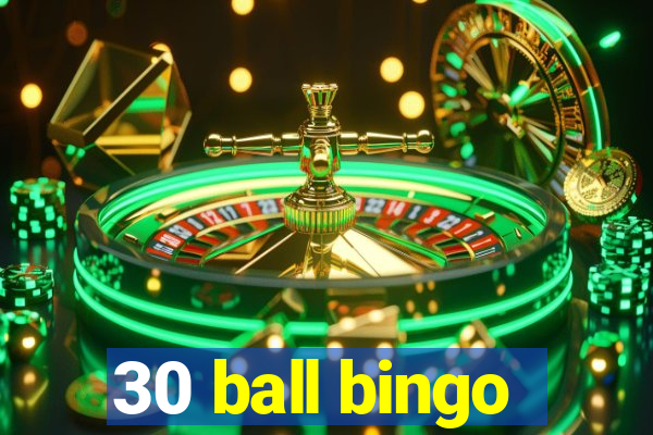 30 ball bingo