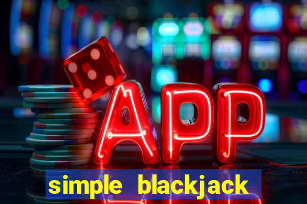 simple blackjack java code