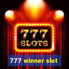 777 winner slot