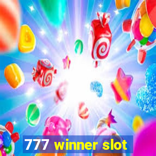 777 winner slot