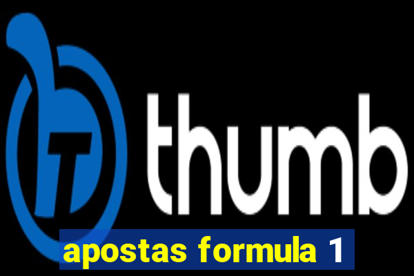 apostas formula 1