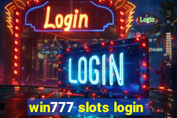 win777 slots login