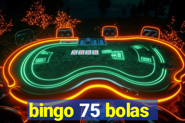 bingo 75 bolas