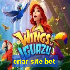 criar site bet