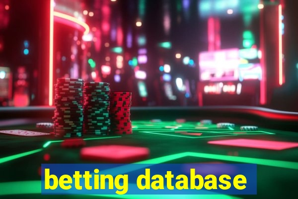 betting database