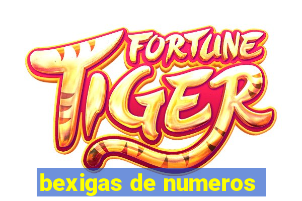 bexigas de numeros