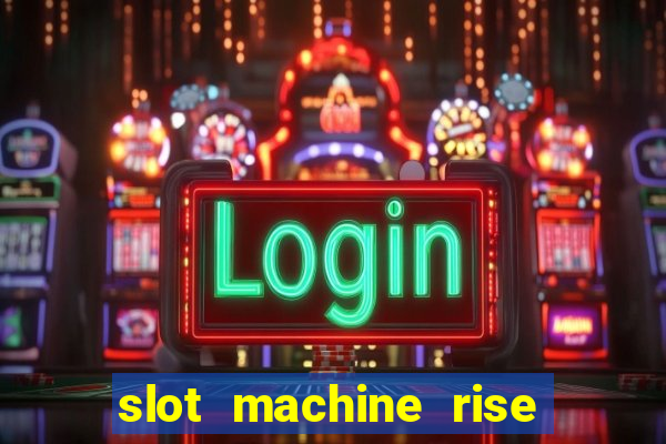 slot machine rise of merlin