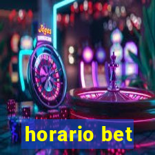 horario bet