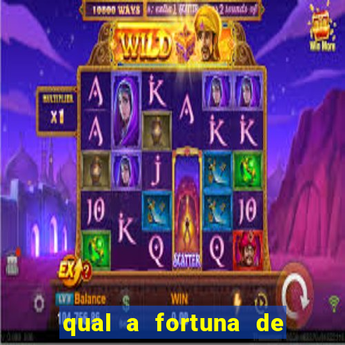 qual a fortuna de aloisio chulapa