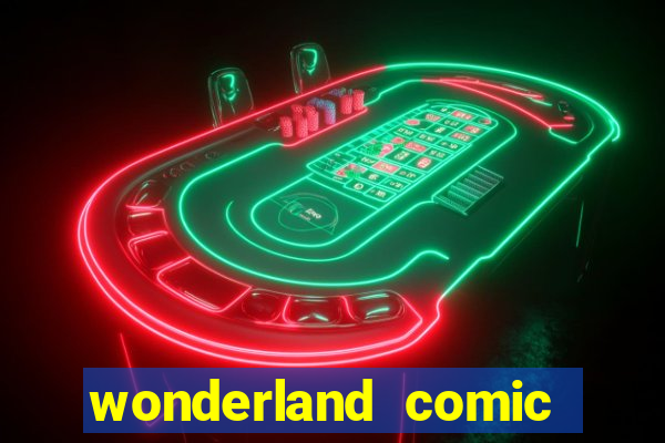 wonderland comic studio alphabet