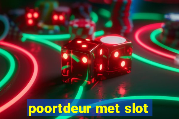 poortdeur met slot