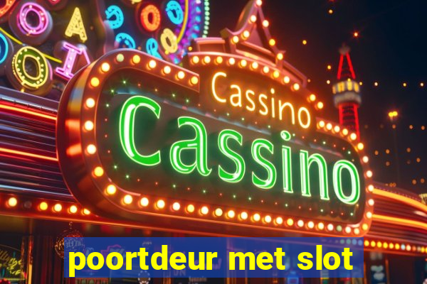 poortdeur met slot