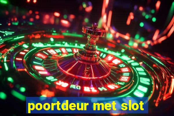 poortdeur met slot