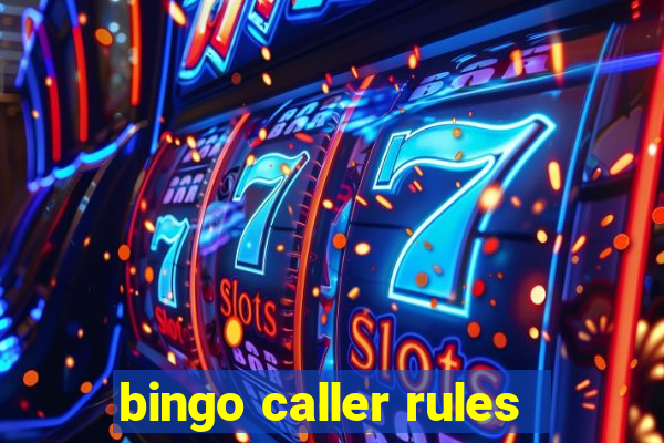 bingo caller rules