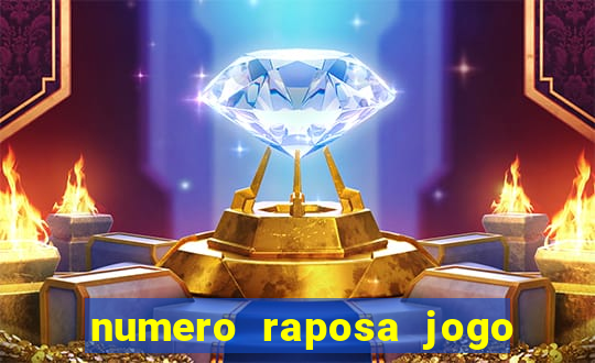 numero raposa jogo do bicho