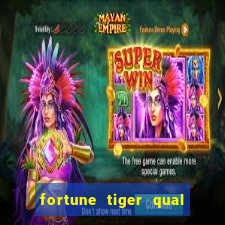 fortune tiger qual a melhor plataforma